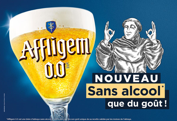 Affligem 0.0, nouveau sans alcool, que du goût !